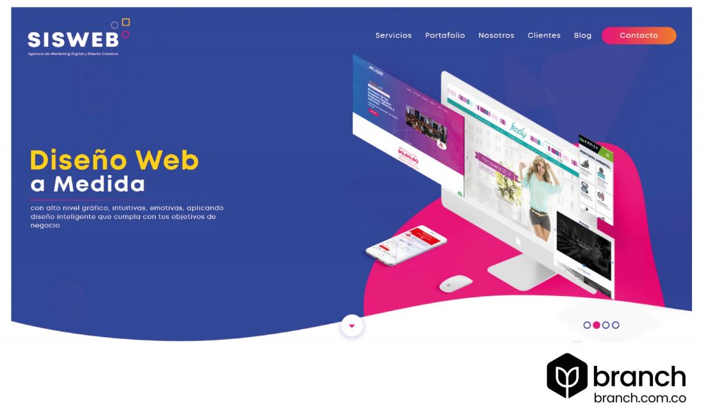 agencia de desarrollo web Colombia